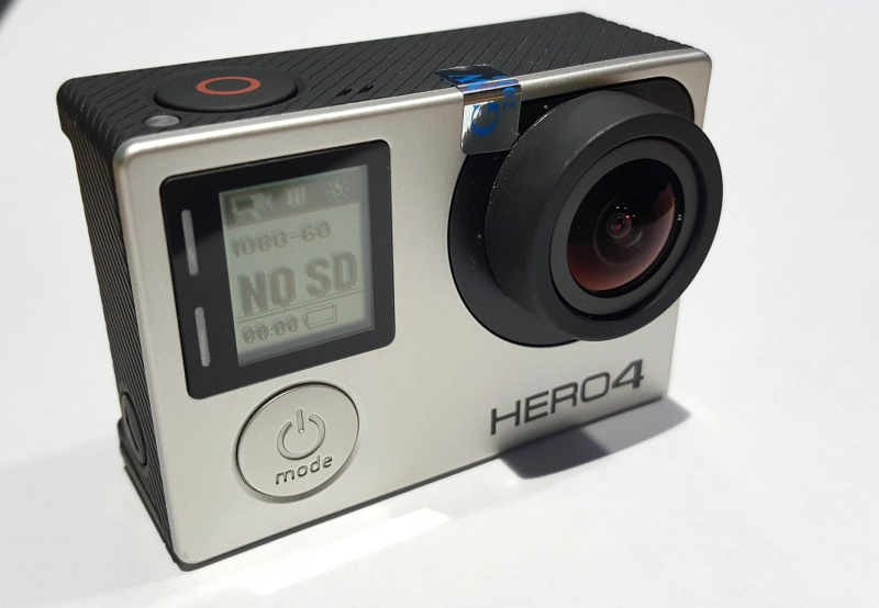 ภาพหน้าปกสินค้ากล้อง GoPro hero 4 Black & silver camera สินค้าสวยสภาพใหม่ 99%