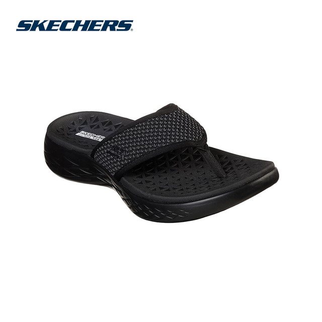 Skechers สเก็ตเชอร์ส รองเท้าแตะ ผู้ชาย On-The-GO600 Sandals Shoes - 55375-BKGY