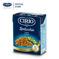 CIRIO LENTICCHIE 380 g. ถั่วเลนทิลในน้ำเกลือ บรรจุกล่อง ขนาด 380 กรัม