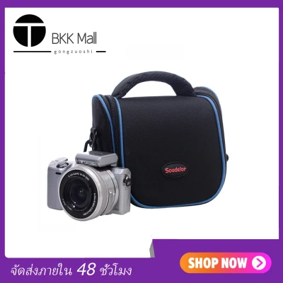 KingSports Professional camera storage bag กระเป๋ากล้อง DSLR แบบพกพาที่เก็บกระเป๋ากล้องดิจิตอลที่ทนทานควรเป็นกระเป๋าสำหรับ Canon Nikon