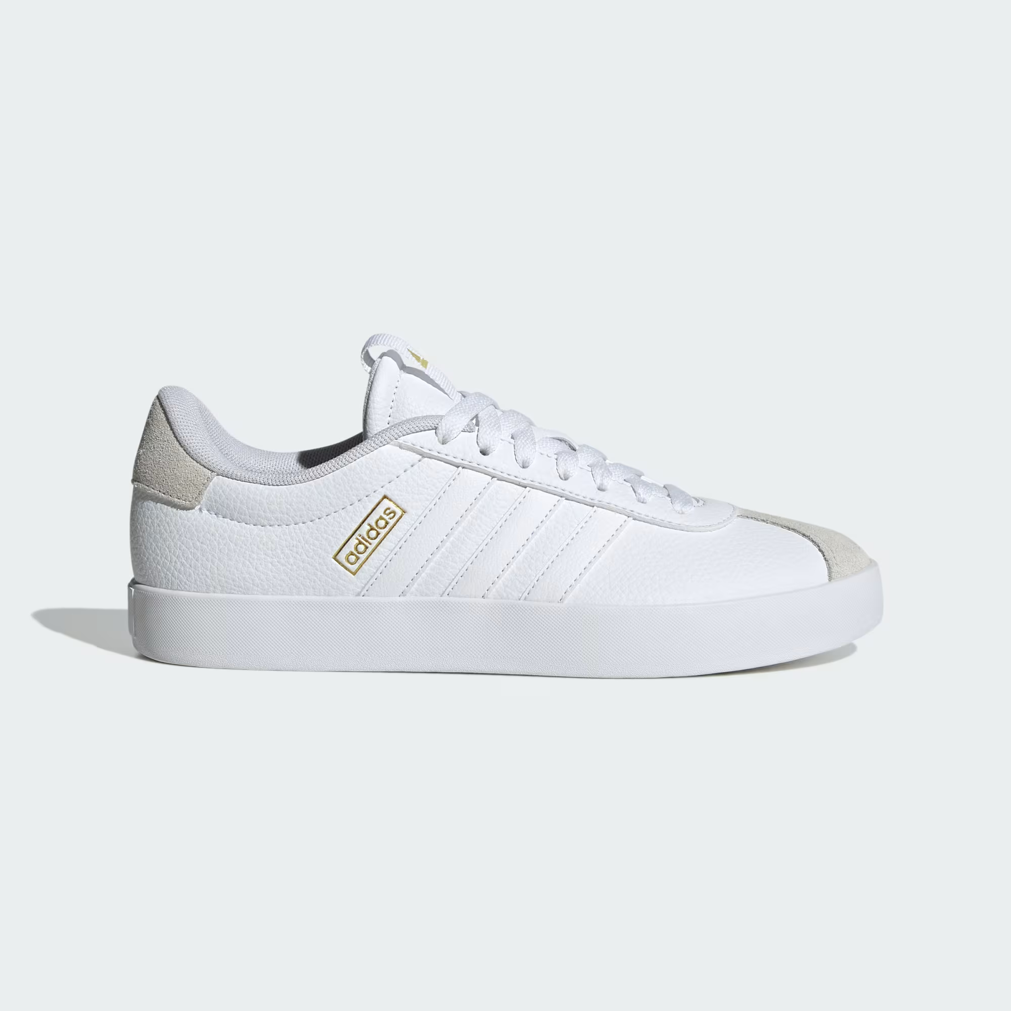 Adidas รองเท้าผ้าใบผู้หญิง VL Court 3.0 | Cloud White/Cloud White/Grey One ( ID8795 ) ราคา 1,760 บาท*ส่งฟรี