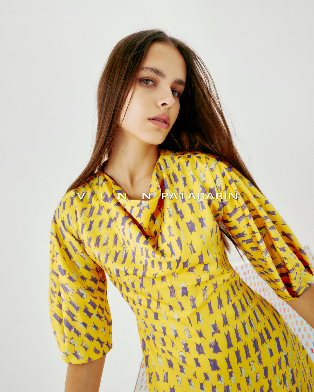 Vinn Patararin - Long sleeve maxi dress- ชุดเดรส ผ้ายืด แขนยาว ราคา 14,950 บาท*ส่งฟรี