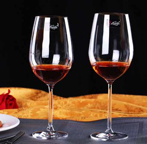 (6pcs) แก้วไวน์ แก้วใส แก้วก้าน แก้วไวน์ขาว แก้วไวน์แดง แก้วแชมเปญ ขนาด 460 ml