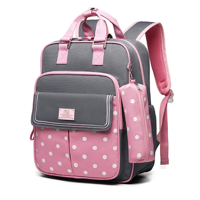 กระเป๋านักเรียนประถม กระเป๋าเป้ กระเป๋าเด็กผญ กระเป๋านักเรียน กันกระแทก เด็กหญิง สะพายหลังเด็ก Girl School Backpacks School Bags for Girls Children Backpack Kids Bag