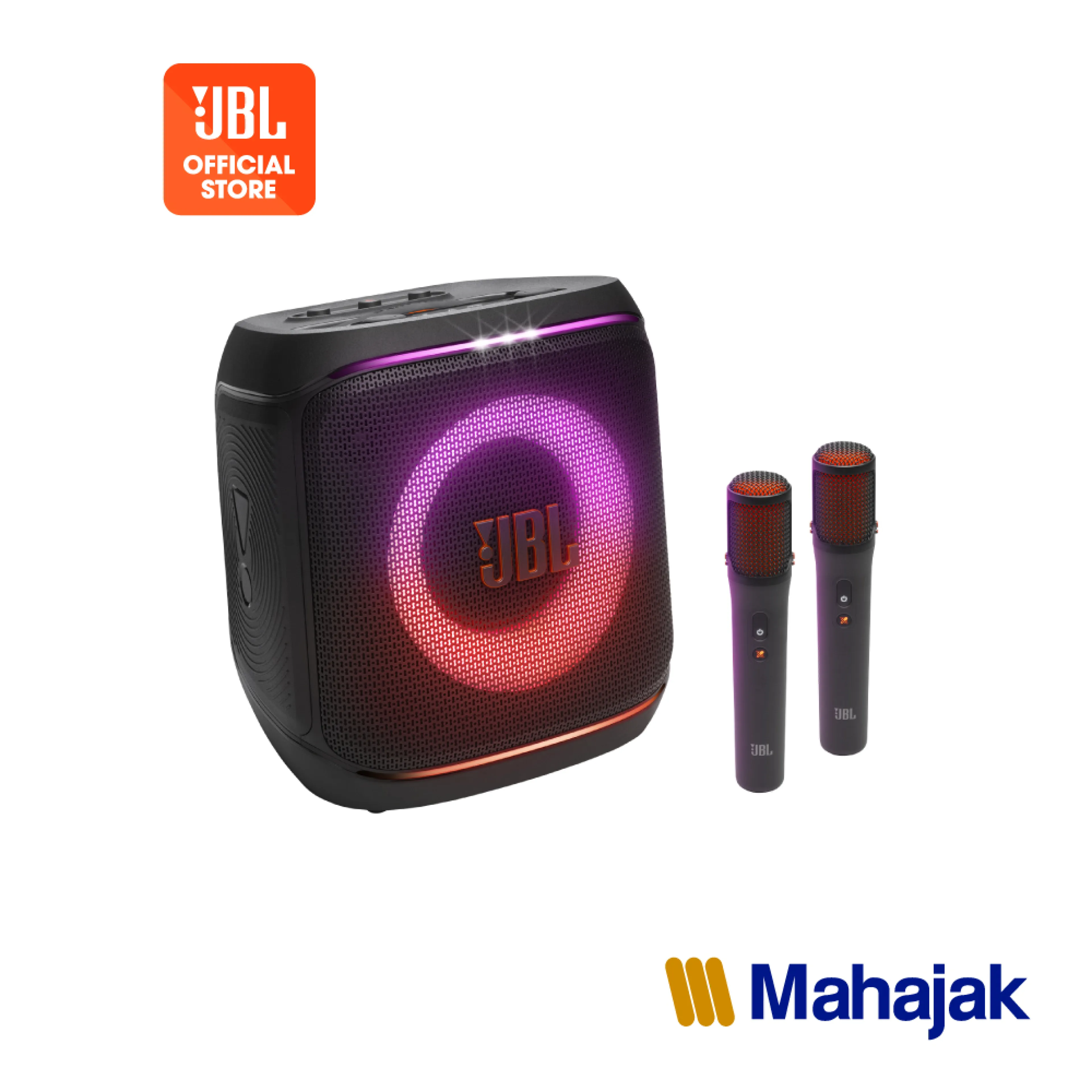 [New Arrival] Jbl Partybox Encore 2 Plus Portable Party Speaker with Real-Time Ai Noise Cancellation System and 2 Wireless Microphones.