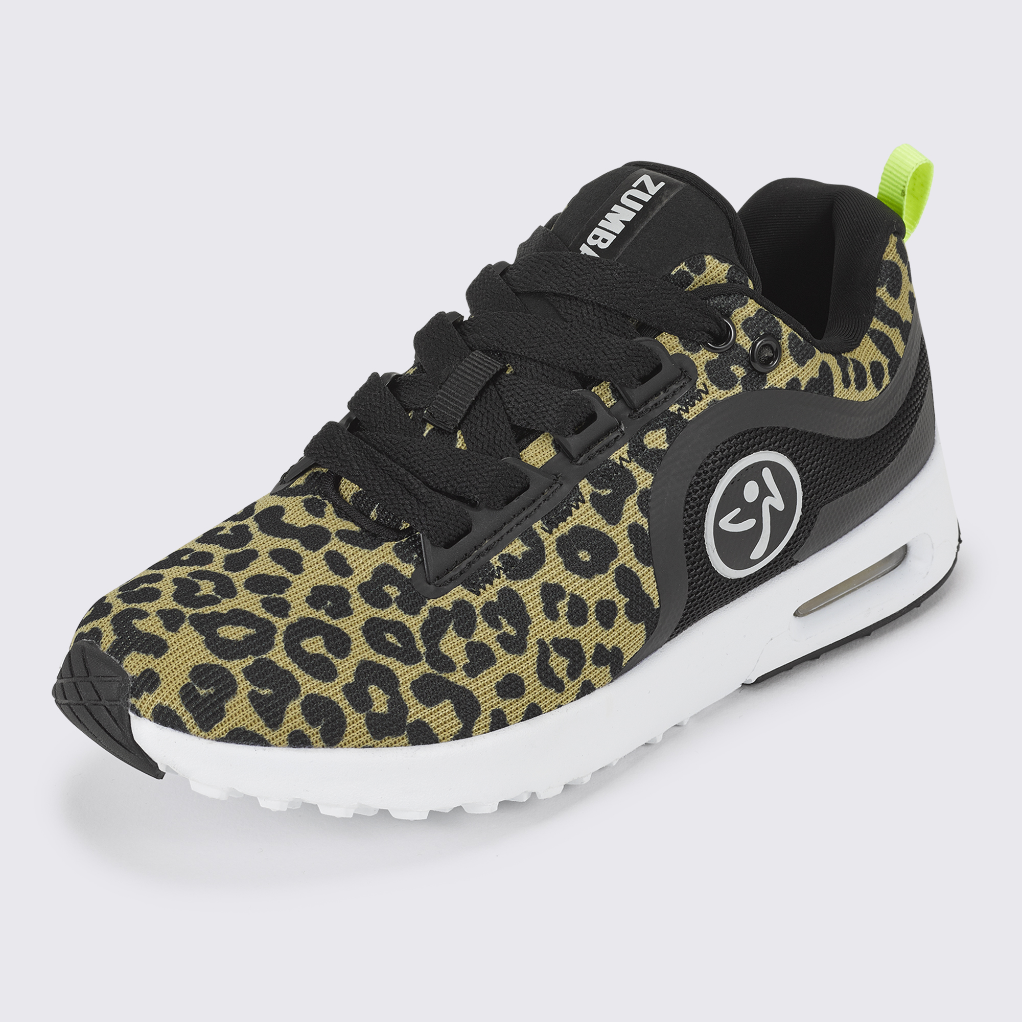 Zumba Air Stomp React - Black (รองเท้าผ้าใบออกกำลังกายซุมบ้า