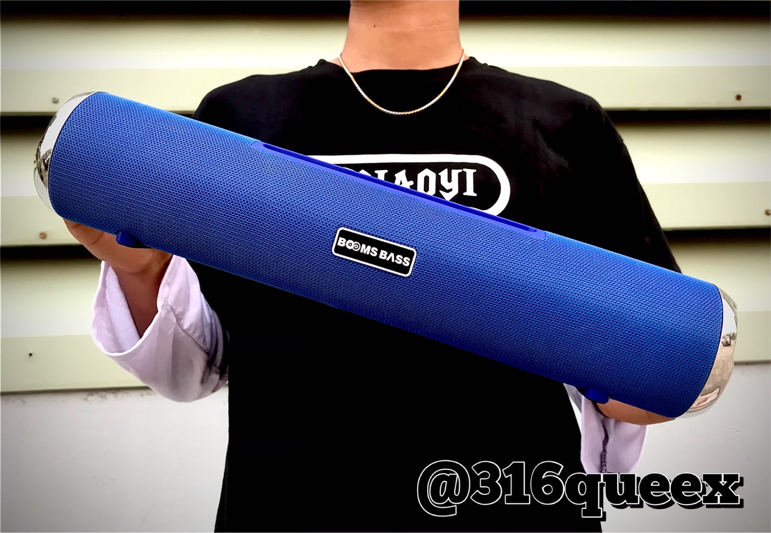 New!! (สินค้าขายดีอันดับ1) ลำโพงบลูทูธไร้สายพกพา BOOMSBASS L6 ลำโพงเสียงดีเบสแน่นๆ(รองรับ,บลูทูธ,USB,การ์ดTF,วิทยุ)เชื่อมต่อ2ตัวพร้อมกันได้