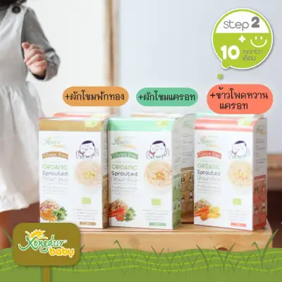 Xongdur Baby Organic Rice(Mixed Flavour) Baby Food 10month+ pack 6 boxes by My Toddler