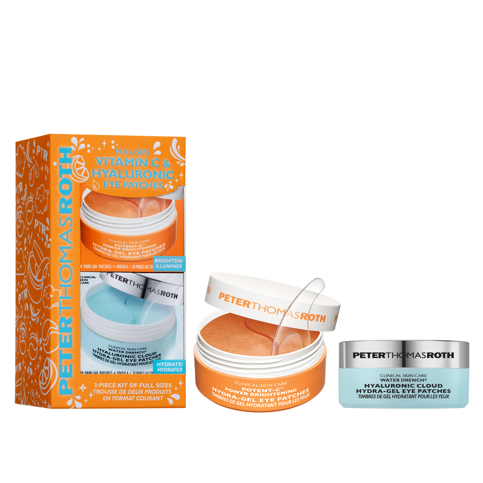 Peter Thomas Roth Vitamin C&Hyaluronic Eye patches set ราคา 3,500 บาท*ส่งฟรี