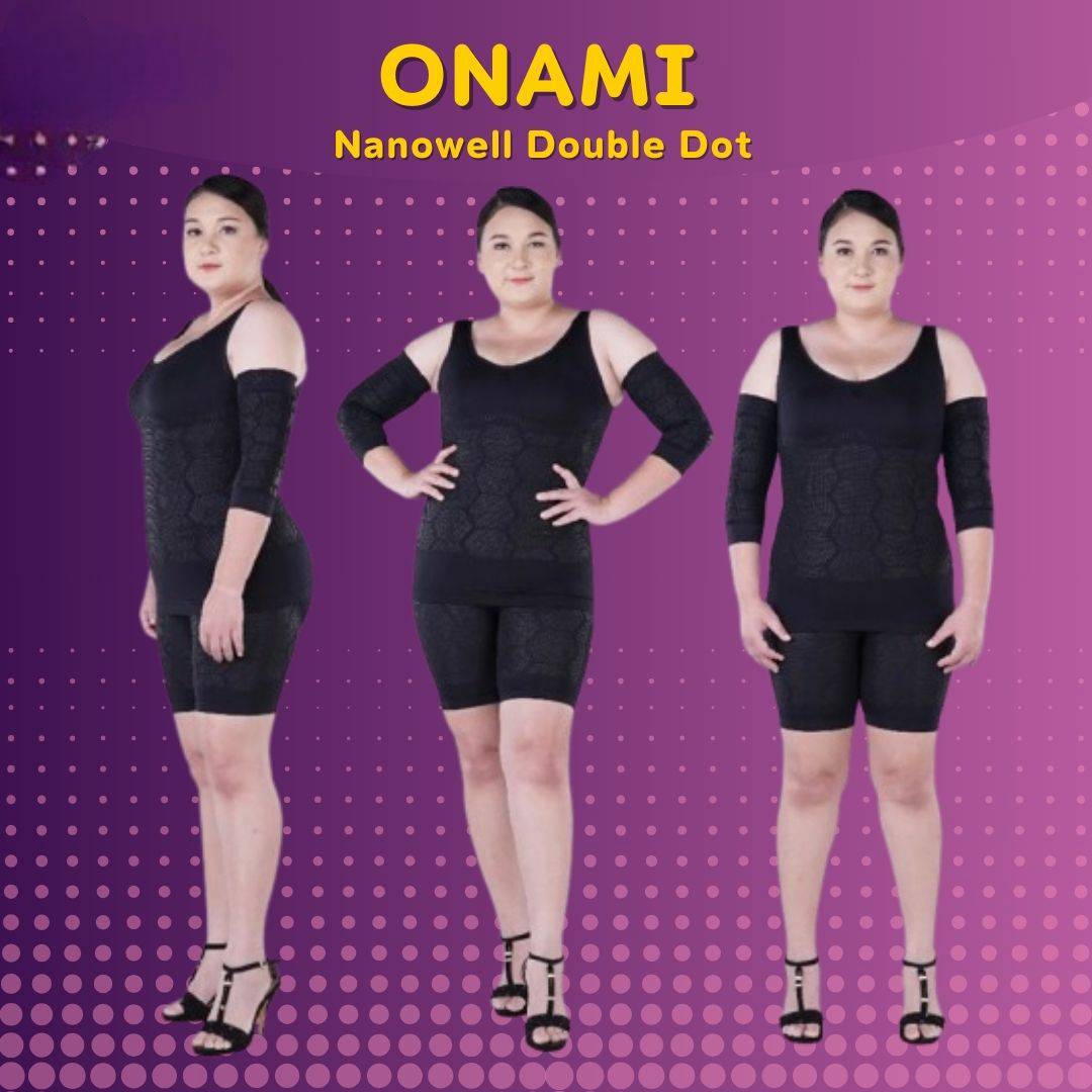 ONAMI Nano Well Double Dot สีดำ1ชุด ราคา 1,090 บาท*ส่งฟรี