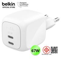 Belkin WCA013/WCH019 45w 50w หัวชาร์จขากลมมาตรฐาน มอก. รองรับชาร์จเร็วทั้งไอโฟน และซัมซุง