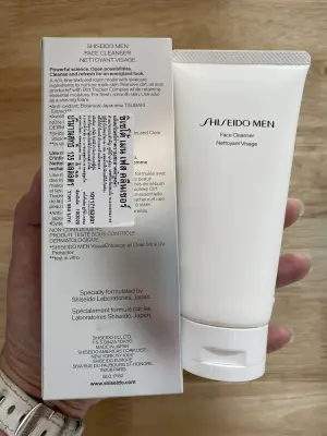 (ฉลากไทย/ผลิต 10/2020) Shiseido Men Cleansing Foam 125ml