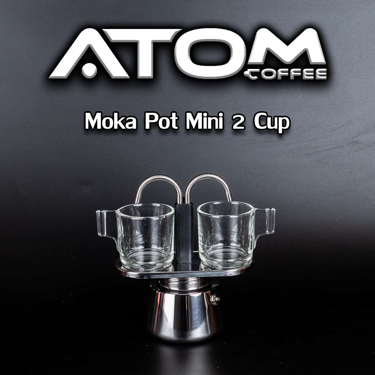 Pot ATOM COFFEE รุ่น mini 2 Cup รหัสสินค้า AT-1402