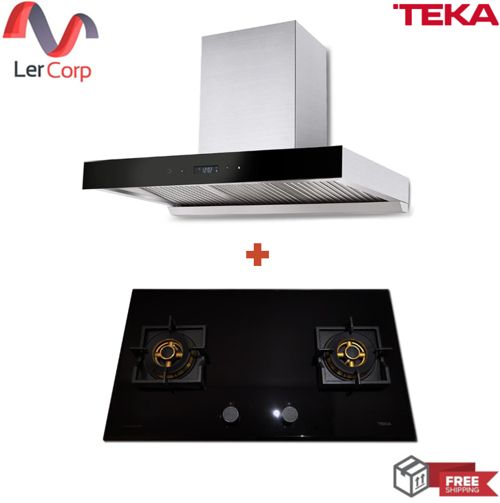 (Teka) ชุดเตาฝังพร้อมเครื่องดูดควัน รุ่น DHW 90 TO+GB LUK78 2G ขนาด 90 ซม. ราคา 21,890 บาท*ส่งฟรี