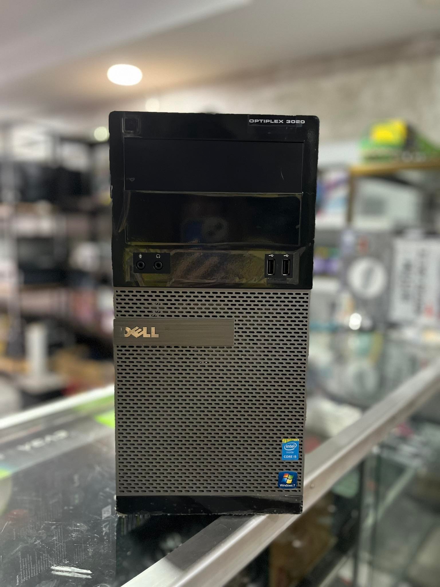 คอมพิวเตอร์ตั้งโต๊ะ พีซีครบชุด รุ่น Dell Optiplex รุ่น 3020 Core i3 gen4 พร้อมโปรแกรมพื้นฐานพร้อมใช้งาน REFURBISHED