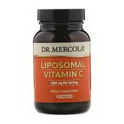 Dr. Mercola Liposomal Vitamin C 1000 mg 60 Capsules ไลโปโซมวิตามินซี ออกฤทธิ์ดีที่สุด ดูดซึมได้ทันที คุณภาพดีที่สุด