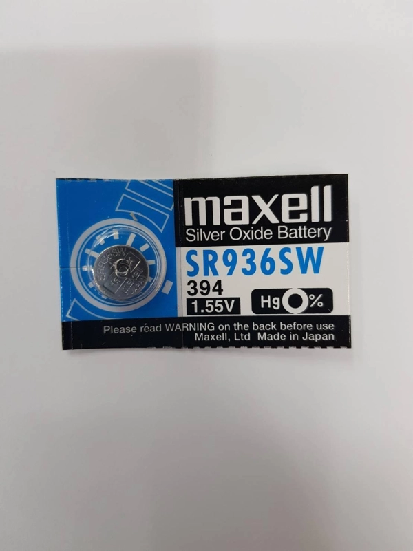 ภาพหน้าปกสินค้าถ่านกระดุม Maxell SR936SW แพ็ค 1 ก้อน