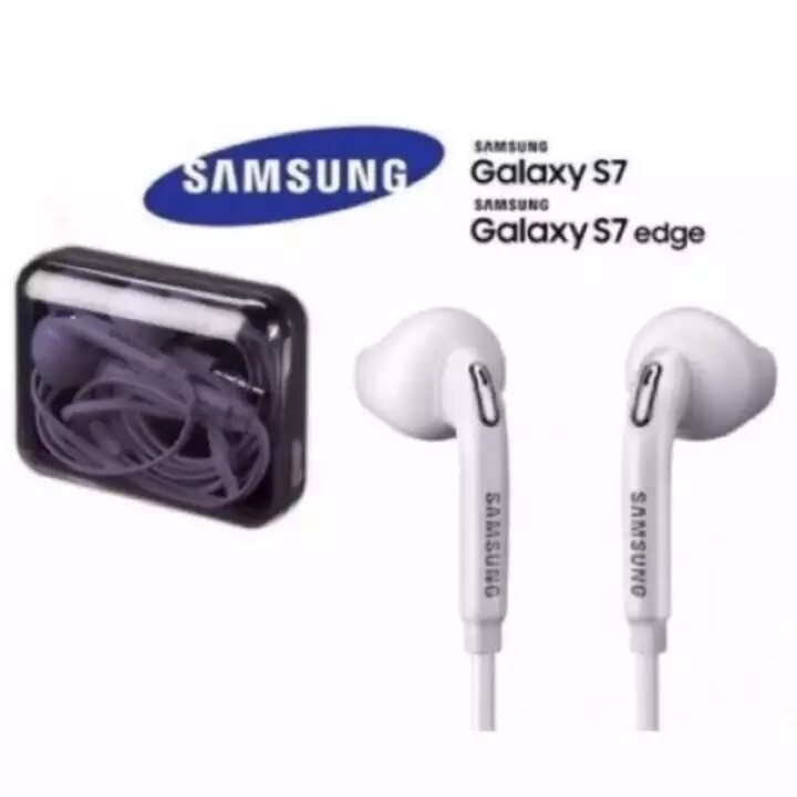หูฟัง Samsung S7/S6 ของแท้100% รองรับรุ่น GALAXYS6/S7/S8/S8+/S9/S9+/S10 ใช้กับช่องเสียบขนาด 3.5 mm รับประกัน1ปี
