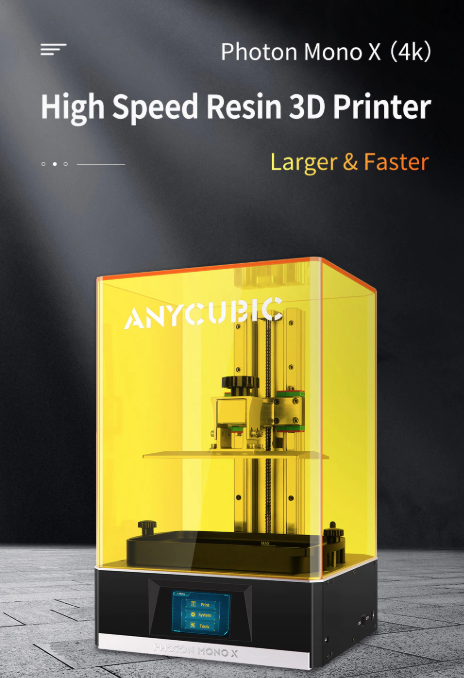 Anycubic Photon Mono X LCD 3D Printer Mono 4K เครื่องพิมพ์ 3 มิติ 4K ด้วยตัวแทนจำหน่ายในไทย