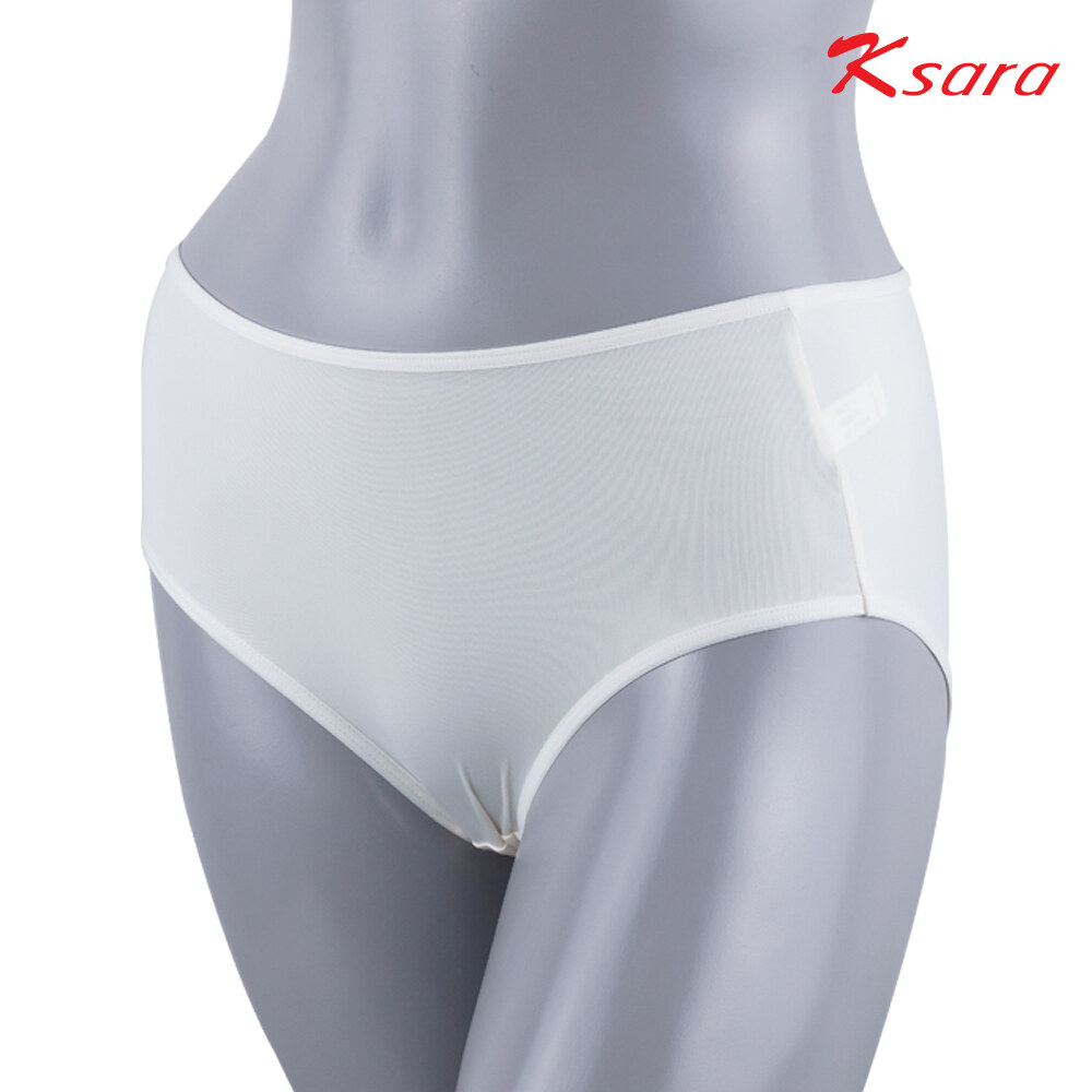 K-SARA กางเกงในทรง HALF ครึ่งตัว ผ้าไมโคร เนื้อนุ่ม ยืดกระชับสบาย รุ่น KU2718