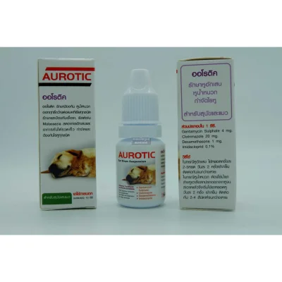 ออโรติด Aurotic ยาหยอดหูสุนัขและแมว