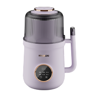 HYUNDAI เครื่องทํานมถั่วเหลือง เครื่องทำน้ำเต้าหู้ 800ml อัตโนมัติ เครื่องทํานมถั่วเหลือง กำลังสูง กำลังสูง 500/210W Milk Machine ไม่จําเป็นต้องใช้ตัวกรอง สำหรับ 2-4 คน