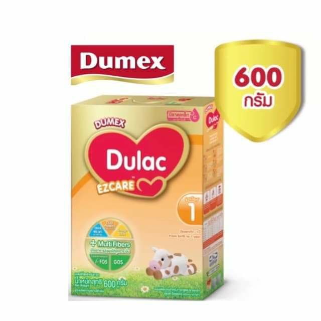 Dumex gold plus 1 ขนาด600กรัม โฉมใหม่ Dulac Ezcare
