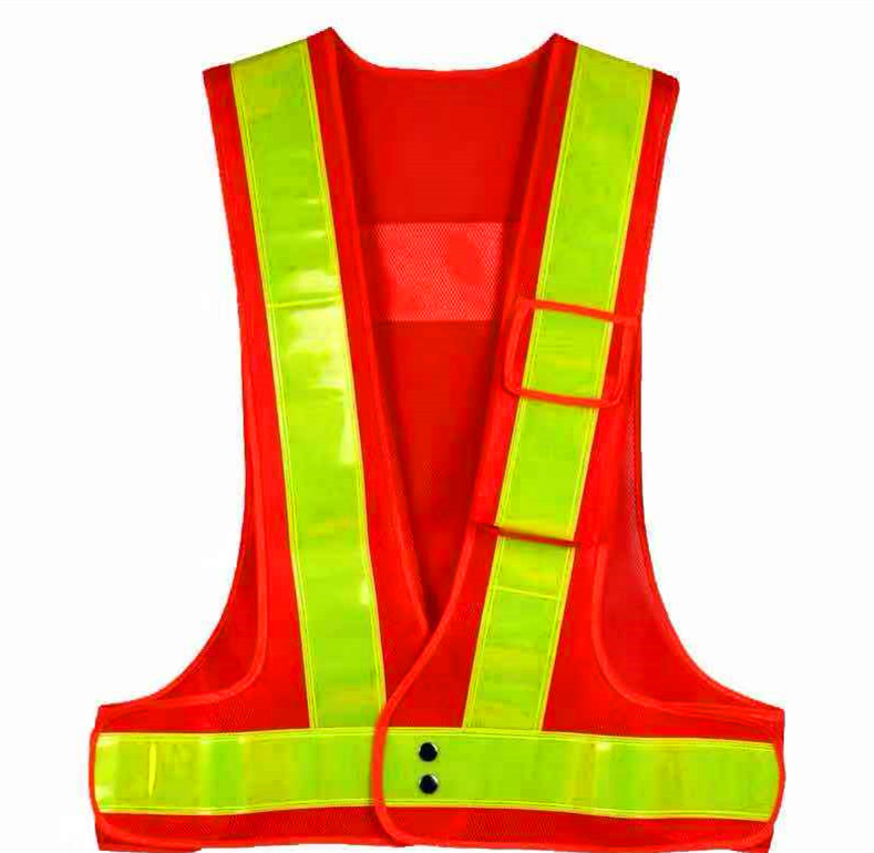 Reflective Vest เสื้อจราจร เสื้อกั๊กจราจร เสื้อกั๊กสะท้อนแสง,ความปลอดภัยเสื้อกั๊กสะท้อนแสงเห็นได้ชัด Traffic Construction safety vest