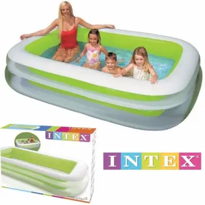 Intex Family Pool 262x175x56 cm. Model 56483 (Green)
