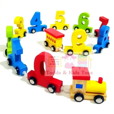 Todds & Kids Toys Digital Trains Wooden Toy