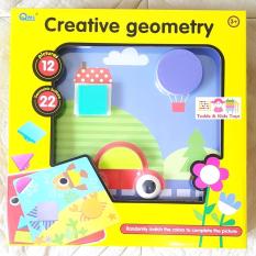 Todds & Kids Toys Creative geometry ปักหมุดรูปทรง สีสัน สุดน่ารัก