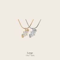 Valichain - Petite Gem Marquise Necklace