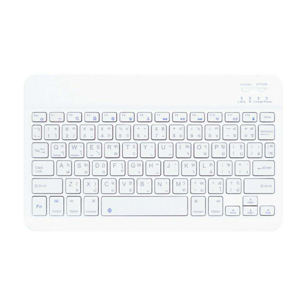 [พร้อมส่งจากกรุงเทพ] Keyboard Bluetooth ไทย/อังกฤษรุ่น สำหรับ /Android /Windows Wirelesskeyboard（แผ่นรองเมาส์ / 77 บาท）（เม้าส์ / 169 บาท）