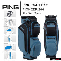 PING CART BAG PIONEER 244 PING CART BAG ถุงกอล์ฟ