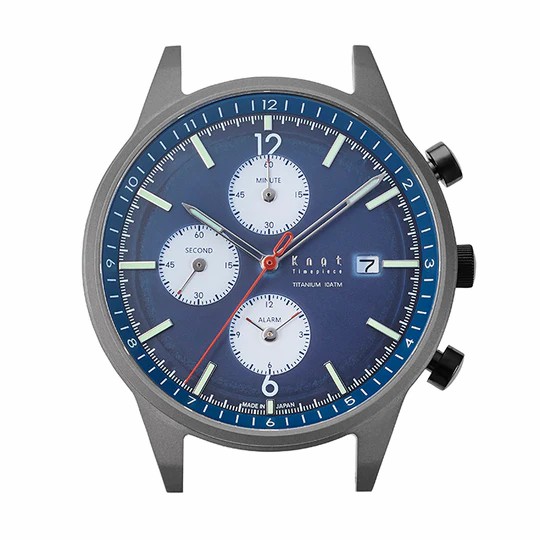 KNOT | นาฬิกาข้อมือ Titanium Solar Chronograph กันน้ำ 10 ATM (ผลิตในประเทศญี่ปุ่น ) Made in Japan รุ่น TSC-39TINV ราคา 8,150 บาท*ส่งฟรี