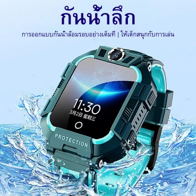 (COD) Tongbao Q12F Smartwatch untuk Anak-anak 4G 360 Derajat Flip Berputar Panggilan Video Anak IP67 Tahan Air Watch Pintar Telepon Jam Tangan Pria Anti air Imoo Anak Frozen T10 Z6 Asli Dual Kamera (3)
