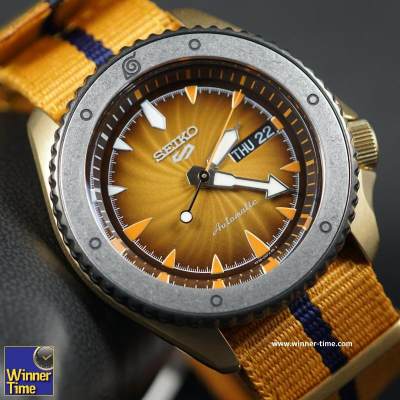 Winner Time นาฬิกา ข้อมือ ผู้ชาย SEIKO 5 SPORTS x NARUTO & BORUTO Limited Edition 6,500 Pcs. SRPF70 (NARUTO) รับประกันบริษัท ไซโก ประเทศไทย1 ปี