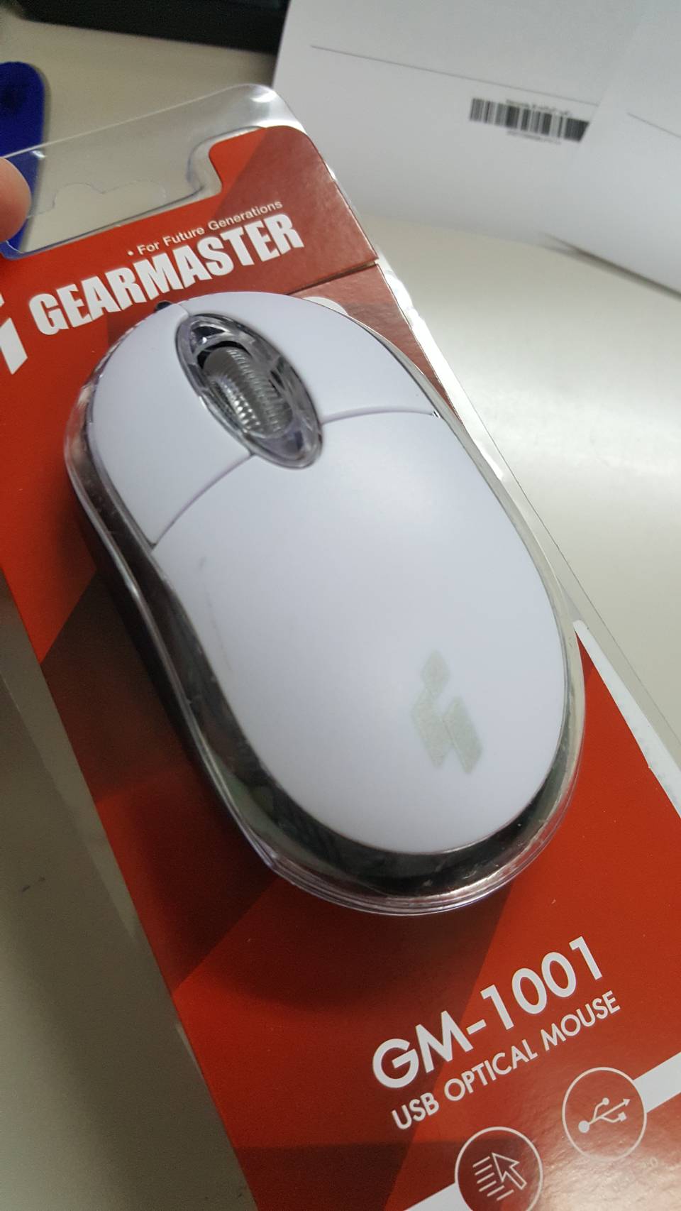 เมาส์ ราคาถูก Mouse Usb Gearmaster GT1001 รับประกัน6เดือน