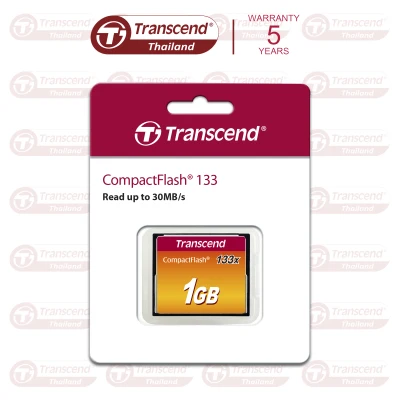 CompactFlash Card 1GB : CF133: Transcend