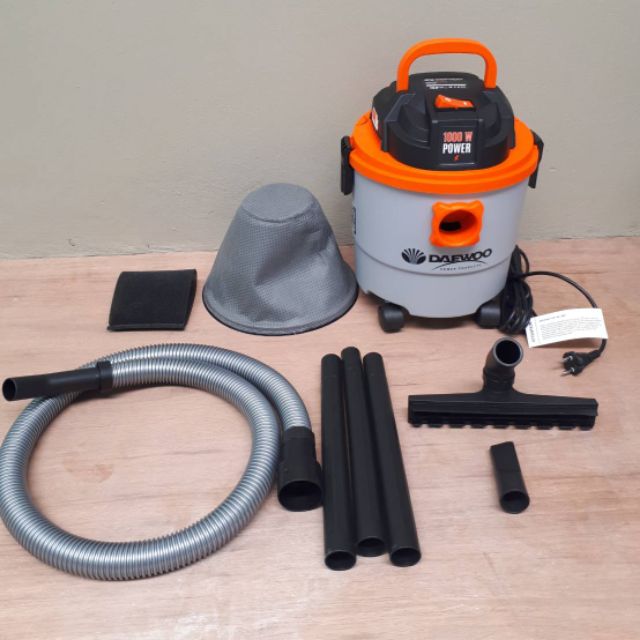 เครื่องดูดฝุ่น DAEWOO 15L ดูดและเป่า , แห้งและเปียก ราคา 1,766 บาท*ส่งฟรี