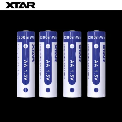 XTAR 1.5V Li-ion Battery AA 2000mAh 3300mWh (2)