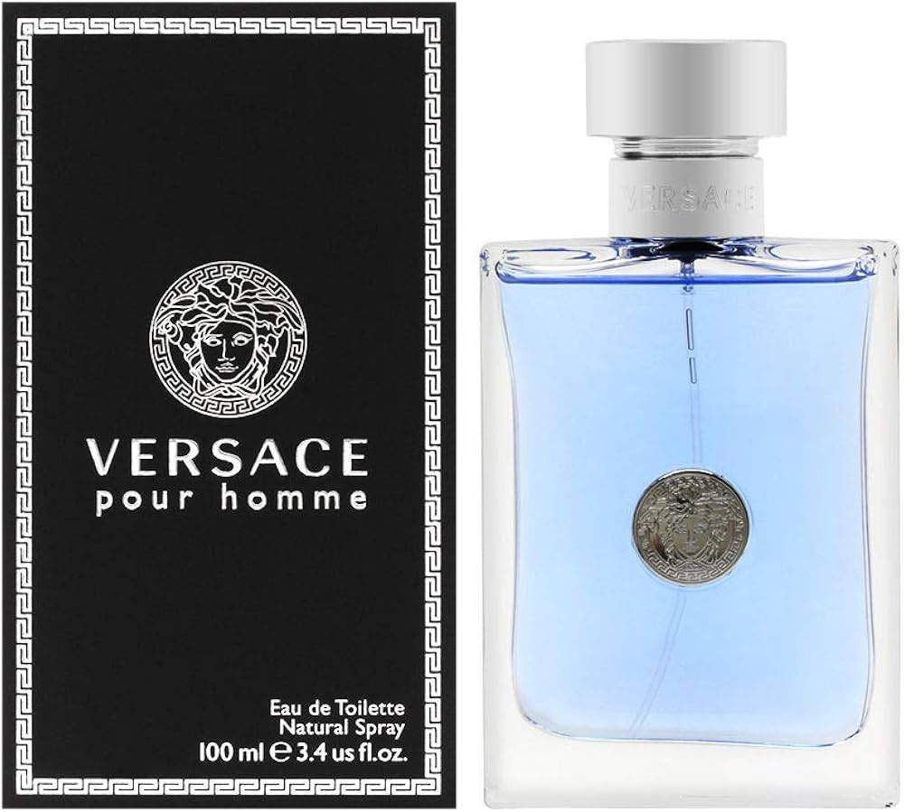 Versace Pour Homme EDT 100 ml.พร้อมกล่อง ราคา 2,100 บาท*ส่งฟรี