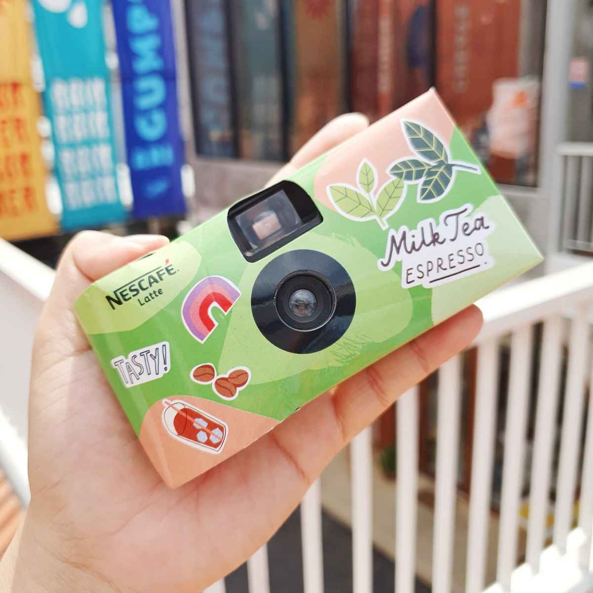 NESCAFE Camera Pack กล้องฟิล์มสุดคิ้วท์ 4 ลายน่ารัก น่าสะสมสุด!