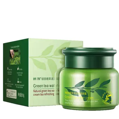 ครีมชาเขียว Horec green tea water cream หน้าใส ผิวเนียนกระจ่างใส ผิวเรียบเนียน