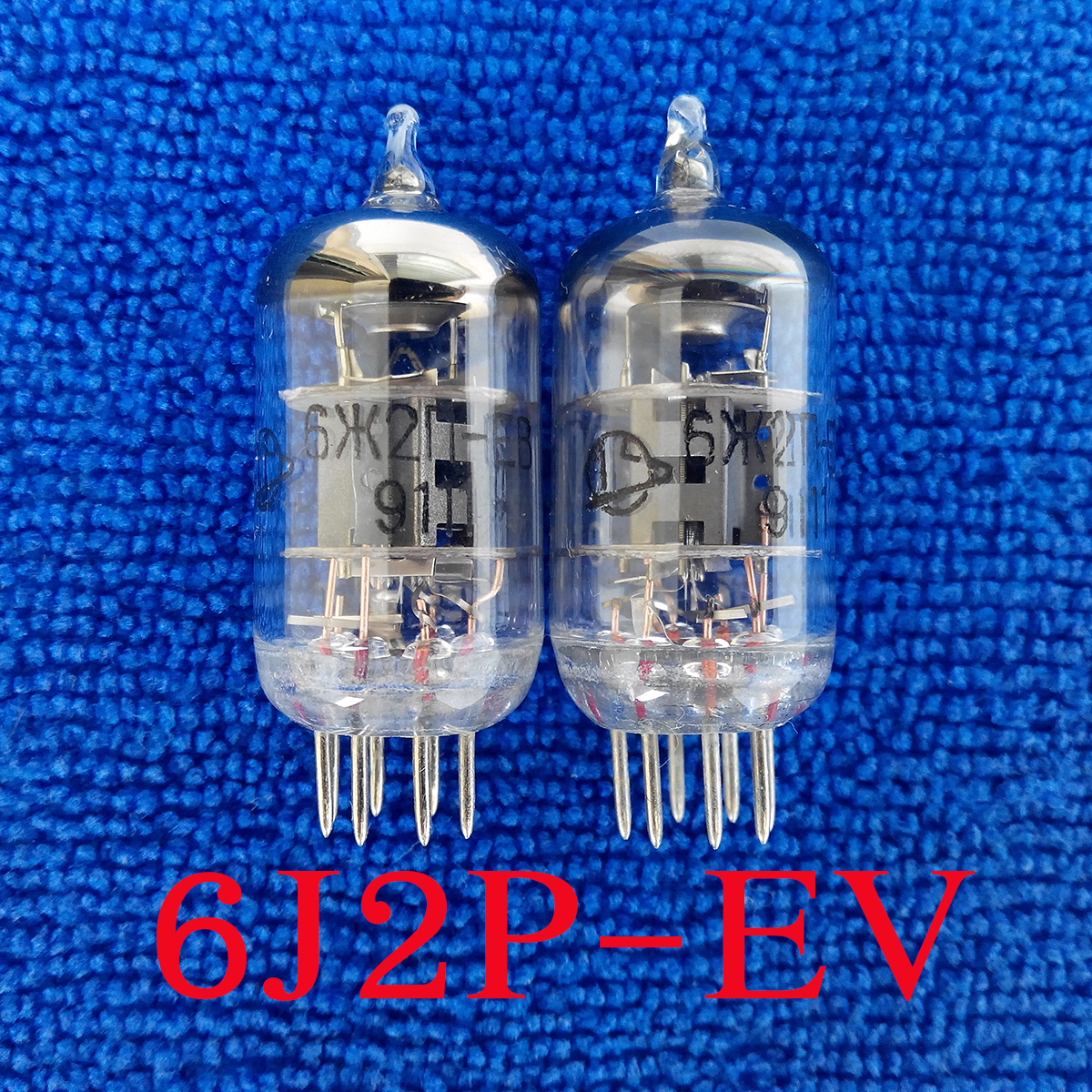 6J2 pre vacuum tube หลอด 6ZH2P-EV / 6J2P อัพเกรดปรีหลอดแทน 6J2/6J1 จีน (6K4 AS6 /5725/ 6F36) และ EF95 6F32 6AK5 5654