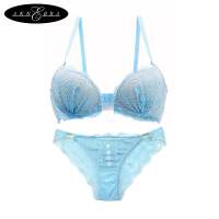 Annebra เซตบรา+กกน. บราเสริมทรง ตะขอหลัง มีโครง มีฟองน้ำ Push Up Bra+Panty SET รุ่น AB1-577/AU3-861 Clothing Women Lady ผู้หญิง Girl