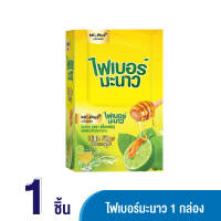 Posh Manow ไฟเบอร์มะนาว / ไฟเบอร์มะขาม / ไฟเบอร์สับปะรด / ไฟเบอร์ส้มเขียวหวาน / ไฟเบอร์มะนาวแม็กซ์ / ไฟเบอร์มะขามแม็กซ์ ( 1 กล่อง มี 6 ซอง )