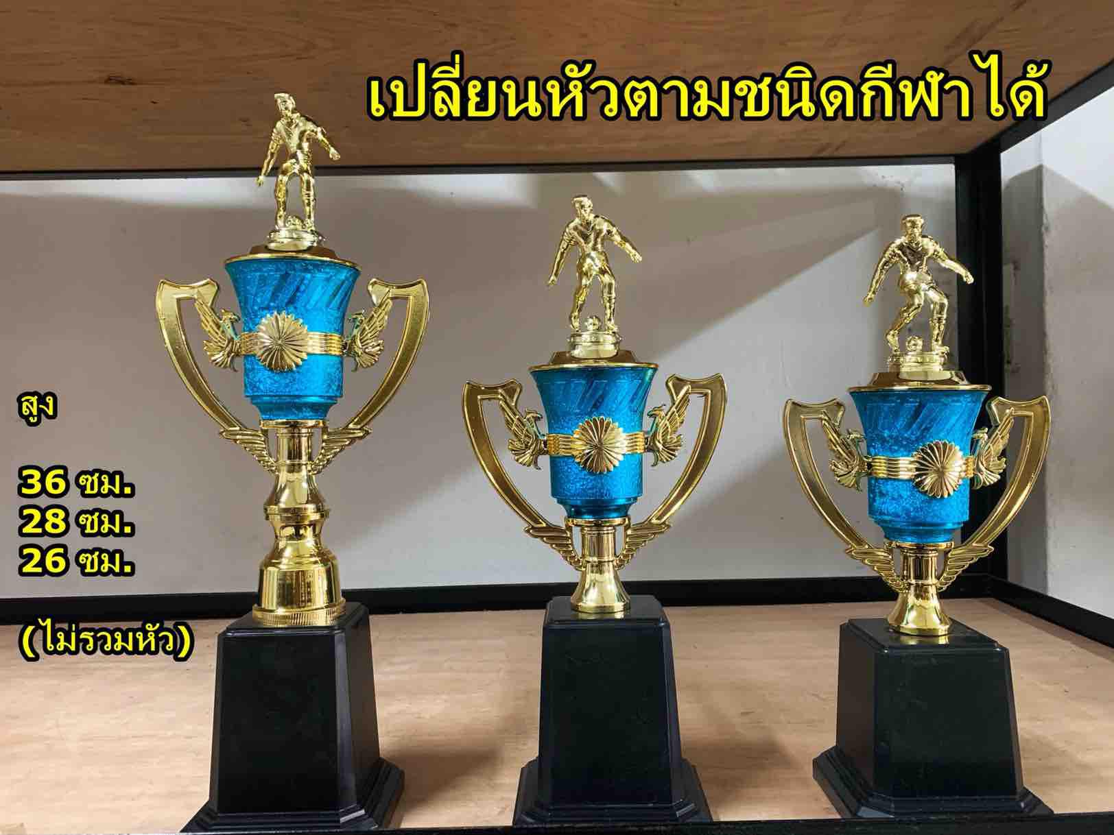 ถ้วยรางวัล 180 ชุด 3ใบ  (ข้อความทำป้ายส่งมาช่องแชทนะครับ)