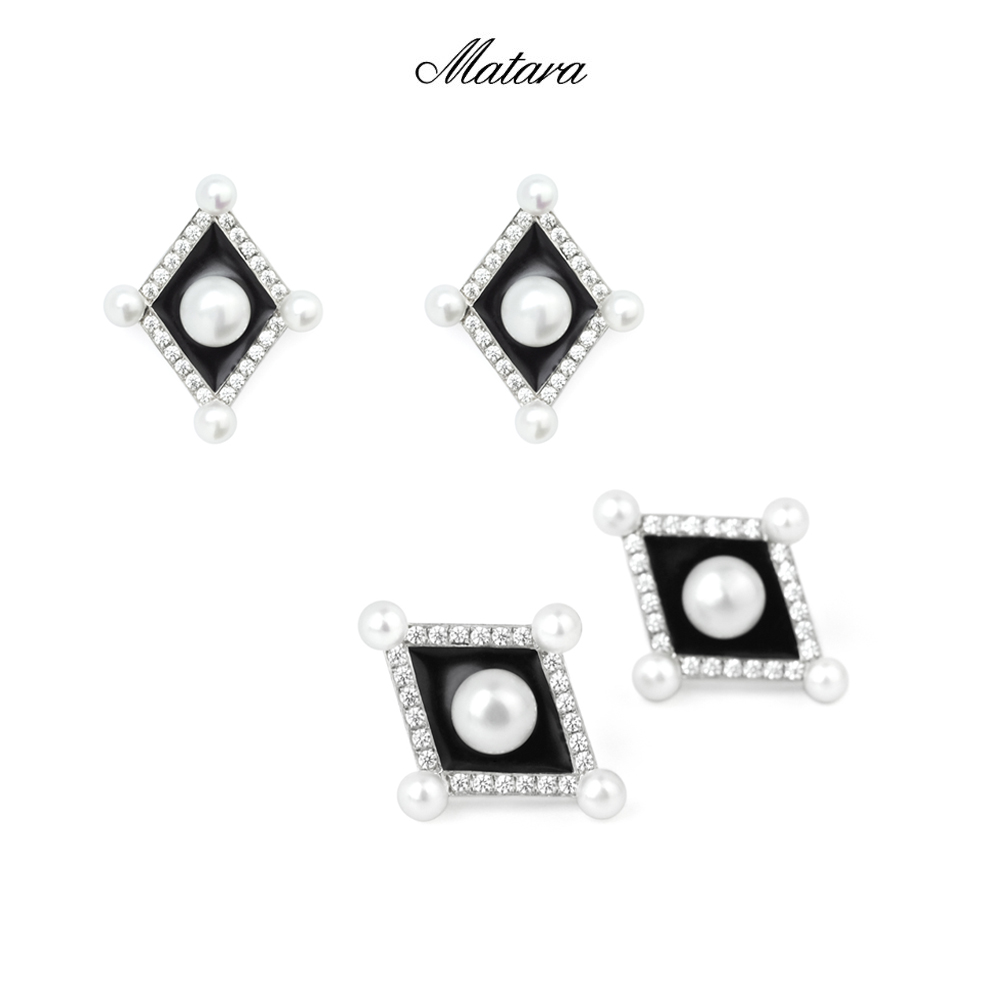 (Pre-Order) Matara Glamour Poker Face Earring ราคา 12,500 บาท*ส่งฟรี