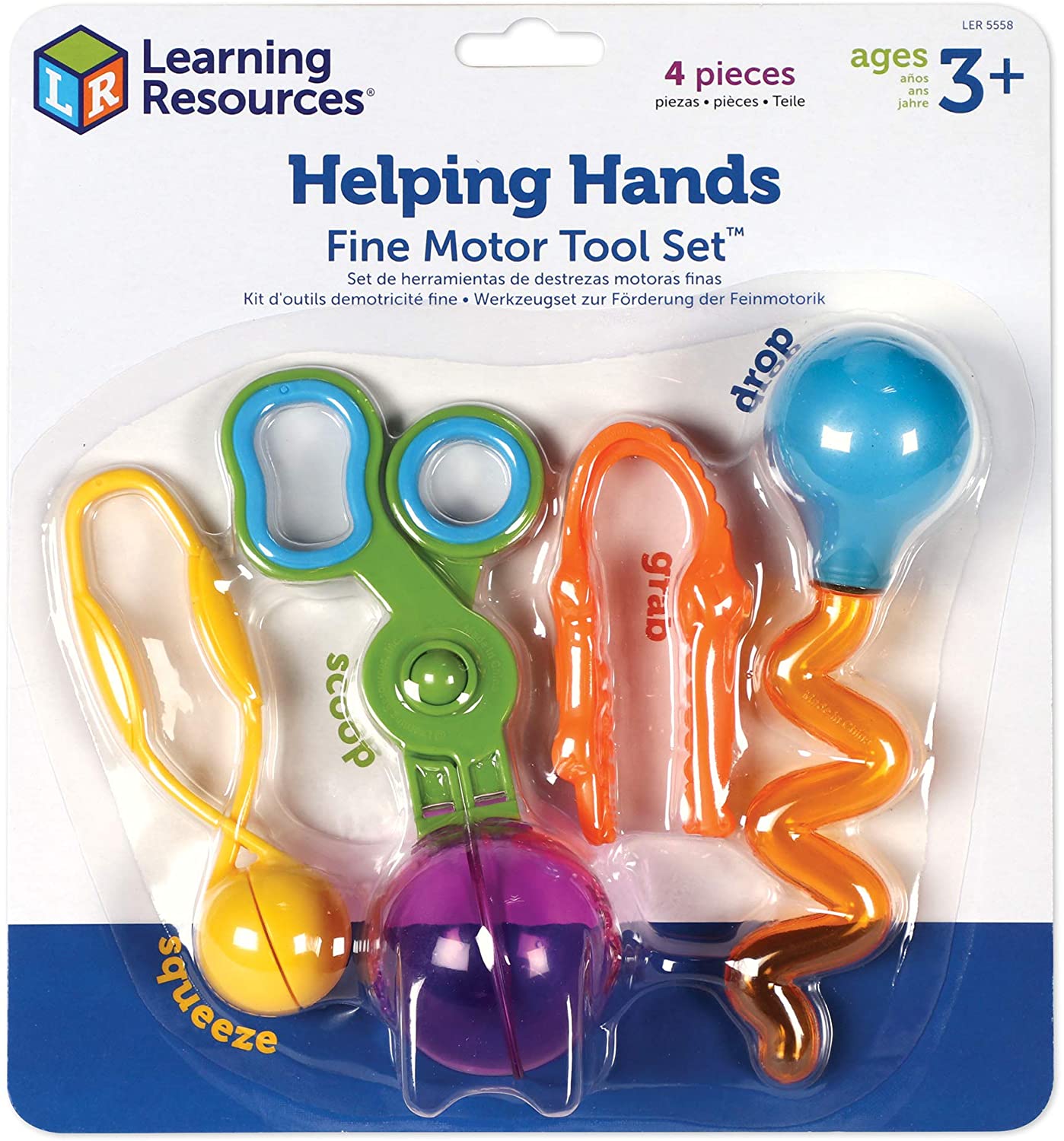 Learning Resources, Helping Hands Fine Motor Tools Set, a Set of Tools to Develop Small Muscle Development, 3 Years+ ราคา 747 บาท*ส่งฟรี